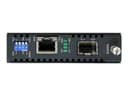 StarTech.com Gigabit Ethernet Fiber Media Converter with Open SFP Slot - Fiber to Ethernet Converter - Gigabit Ethernet Media Converter (ET91000SFP2) - fibre media converter - 100Mb LAN, 1GbE thumbnail 2