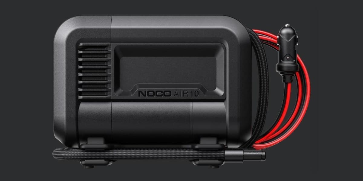 NOCO AIR10 UltraFast 10A 60 PSI 12V Portable Tire Inflator and Air Compressor