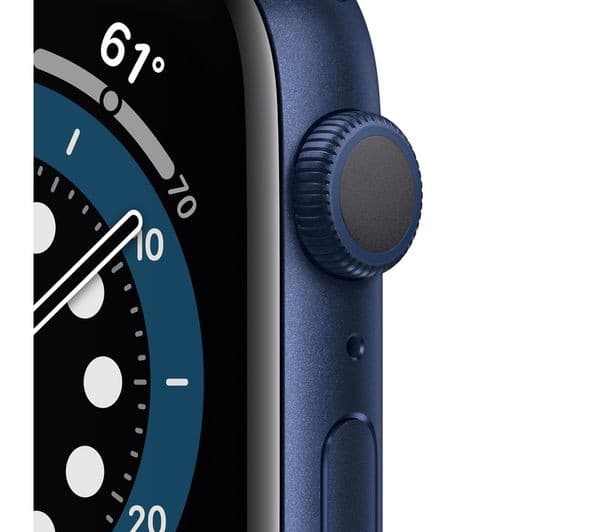 APPLE Watch Series 6 - Blue Aluminium with Deep Navy Sports Band, 44 mm - Image 7
