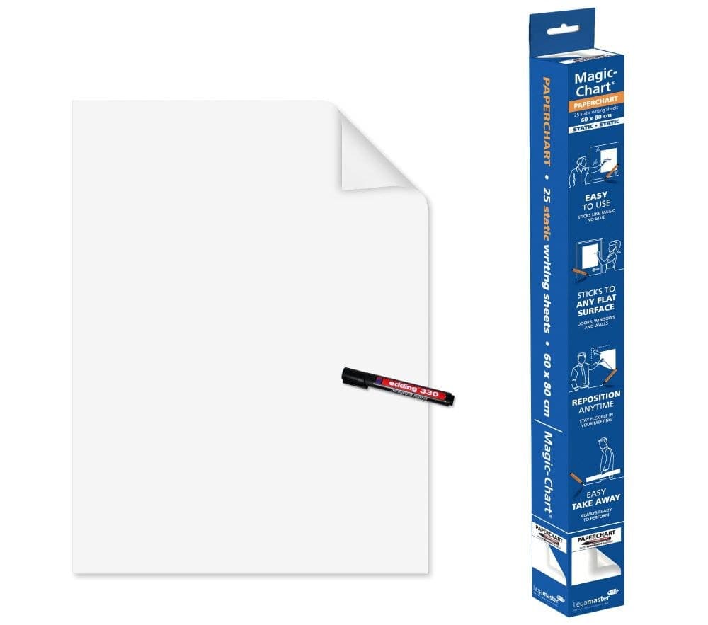 Legamaster Magic-Chart paperchart foil 60x80cm
