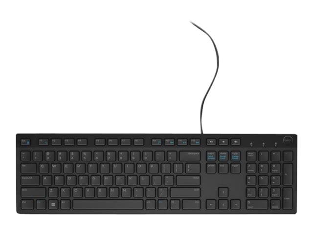 Dell KB216 Multimedia Wired USB Keyboard Black - UK QWERTY - Image 2