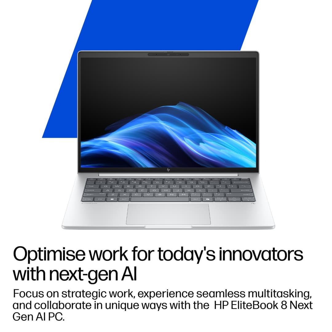 HP EliteBook 8 G1a 14 AMD Ryzen AI 7 350 24GB RAM 512GB SSD 14" Windows 11 Pro Laptop - Image 4