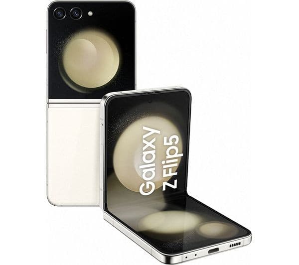 Samsung Galaxy Z Flip5 5G Foldable Smartphone 512GB - Cream
