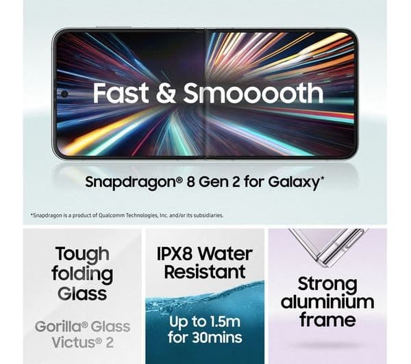 Samsung Galaxy Z Flip5 5G Foldable Smartphone 512GB - Cream - Image 6