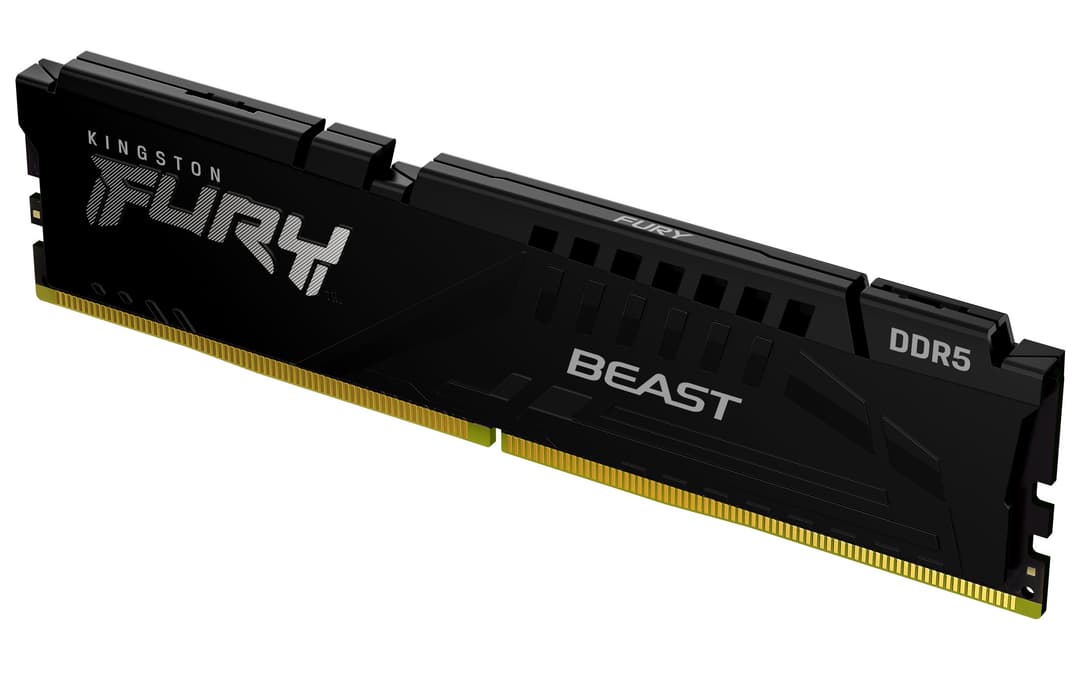 Kingston Technology FURY Beast 16GB 6000MT/s DDR5 CL36 DIMM Black EXPO - Image 1