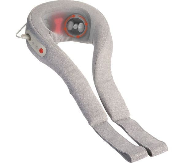 SHARPER IMAGE Realtouch Shiatsu Neck Massager - Grey
