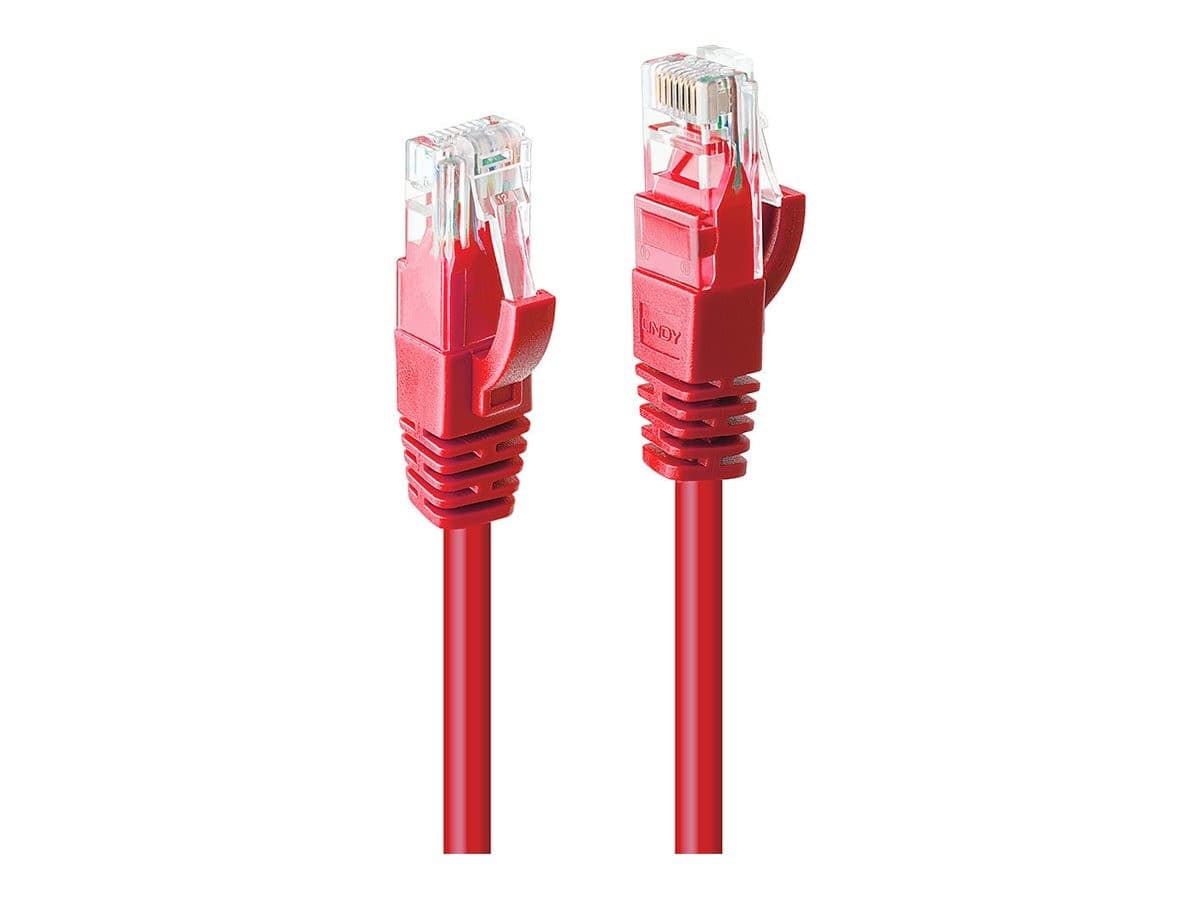 LINDY Patch Cable CAT 6 1m Red