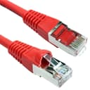 Cables Direct 1m Cat6a S/FTP Snagless Patch Cable - Red thumbnail 1