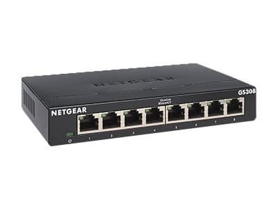 NETGEAR GS308v3 8-Port Gigabit Ethernet Unmanaged Switch