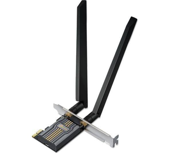 TP-Link Archer TBE400E BE6500 WiFi 7 & Bluetooth 5.4 Tri-Band Wireless PCIe Adapter