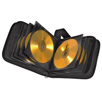 Hama CD/DVD/Blu-ray Wallet for 32 Discs - Black (11615) - Image 2