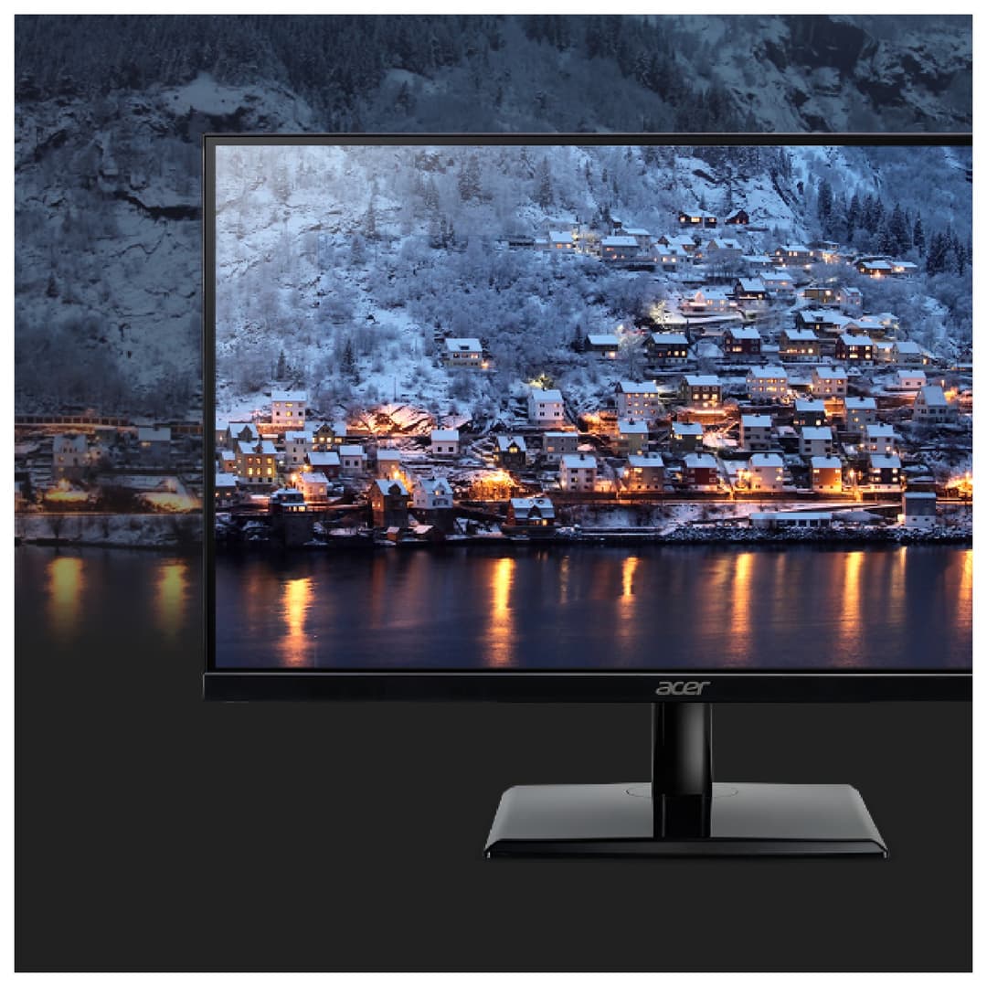 Acer EK221QJ0 21.5" Full HD 120Hz 1ms VGA HDMI Ergonomic Stand ZeroFrame Design Monitor with Speakers - Image 5