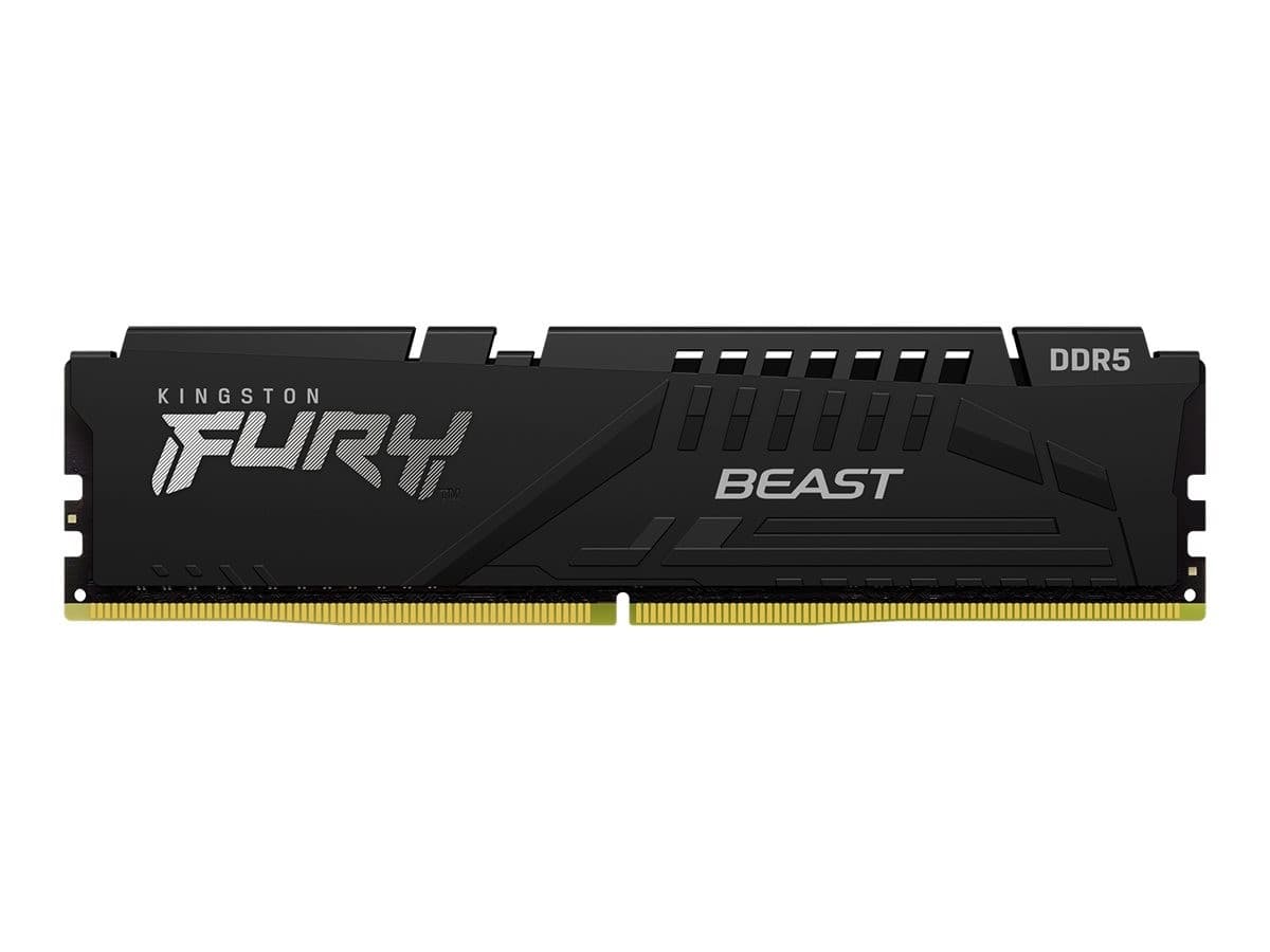 Kingston FURY Beast - DDR5 - module - 16 GB - DIMM 288-pin / PC5-41600 - unbuffered