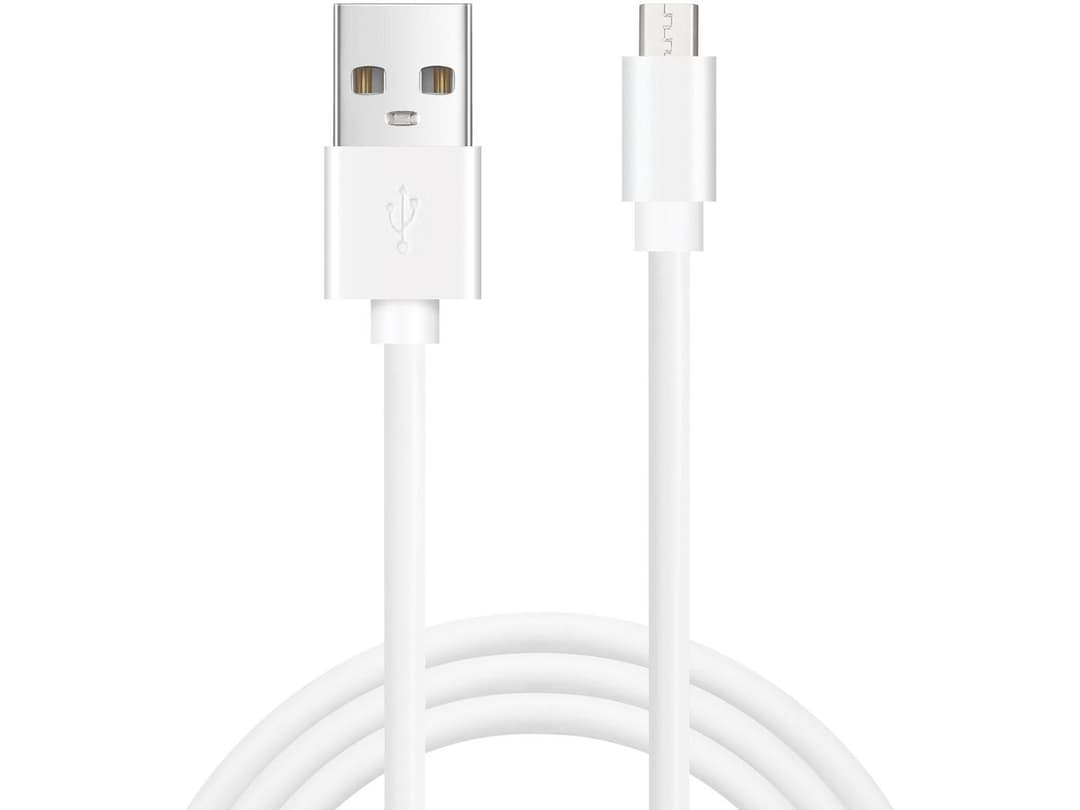 Sandberg Saver Micro USB Sync & Charge Cable 1m - White (340-33) - Image 1