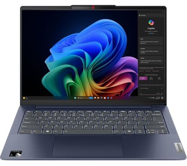 Lenovo IdeaPad Slim 5 14" Laptop, Copilot+ PC - Snapdragon X Plus, 16 GB RAM, 512 GB SSD, Abyss Blue - Image 2