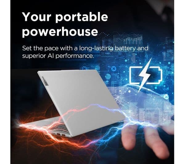 Lenovo IdeaPad Slim 5 14" Laptop, Copilot+ PC - Snapdragon X Plus, 16 GB RAM, 512 GB SSD, Abyss Blue - Image 5