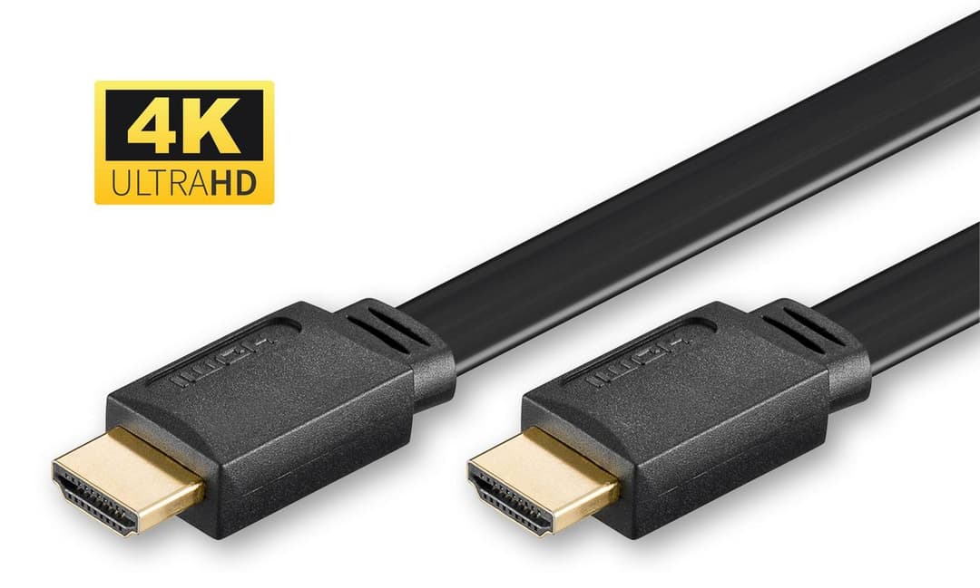 Microconnect HDMI High Speed Flat Cable - 1m - Image 1