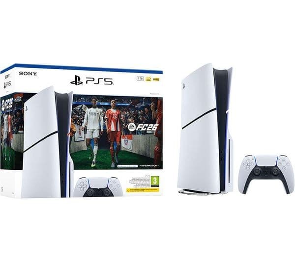 Sony PlayStation 5 Slim Disc Edition 1TB - EA Sports FC 26 Bundle