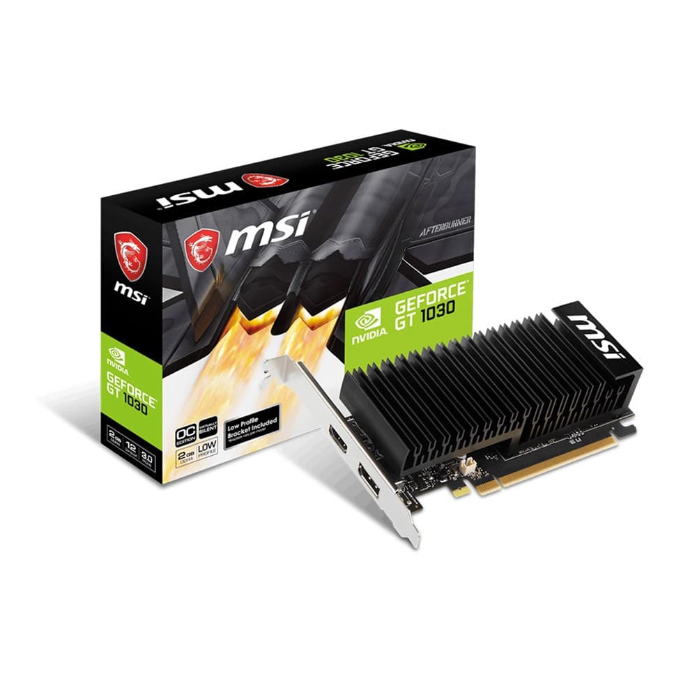 MSI GeForce GT 1030 LP OC DDR4 Graphics Card 2GB - Image 6