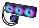 ASUS ROG Strix LC III 360 ARGB LCD Intel/AMD AIO Liquid CPU Cooler - Black thumbnail 3