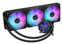 ASUS ROG Strix LC III 360 ARGB LCD Intel/AMD AIO Liquid CPU Cooler - Black thumbnail 4