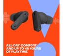 JBL Tune Beam Wireless Bluetooth Noise-Cancelling Earbuds - Purple thumbnail 3