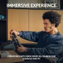 Logitech G920 Driving Force Gaming Steering Wheel & Pedals - Xbox Series X|S, Xbox One & PC thumbnail 3