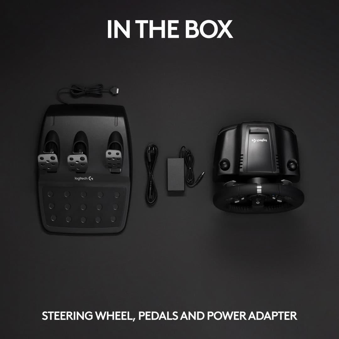 Logitech G920 Driving Force Gaming Steering Wheel & Pedals - Xbox Series X|S, Xbox One & PC - Image 9