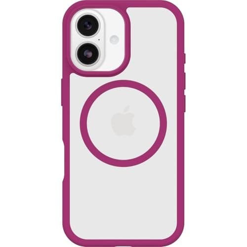 OtterBox React MagSafe Case for iPhone 17, Clear/Pink - Image 5