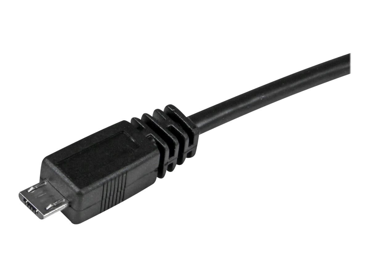 StarTech UUSBHAUB1M Micro USB Cable Black