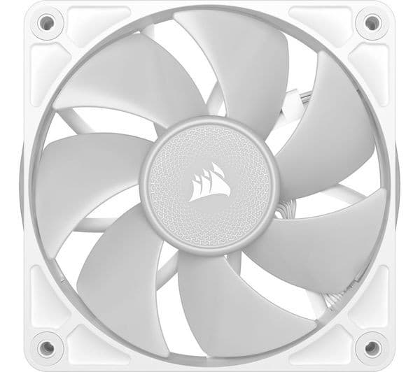 CORSAIR iCUE LINK RX120 RGB 120 mm Case Fan - White, Single