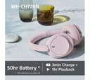 Sony WH-CH720N Wireless Noise Cancelling Over-Ear Headphones - Blue thumbnail 10