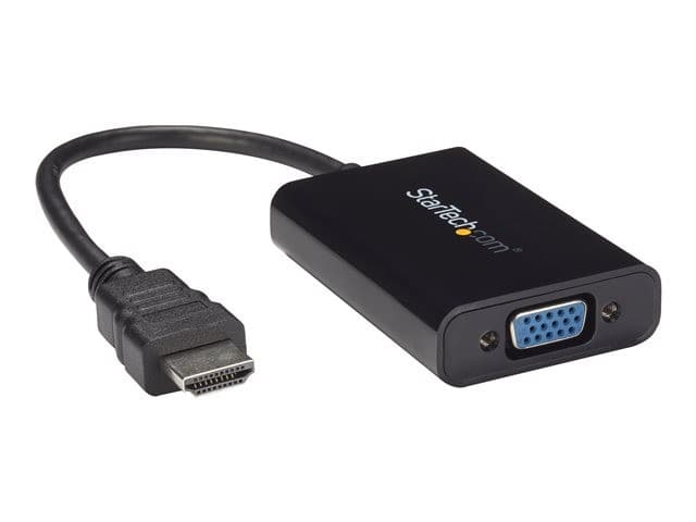 STARTECH HD2VGAA2 HDMI to VGA Adapter Black - Image 3