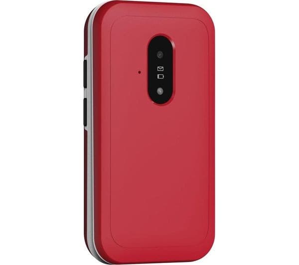 Doro Leva E22 4G Flip Phone - Red - Image 6
