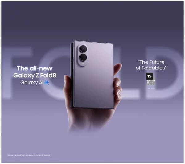 Samsung Galaxy Z Fold8 5G 256GB Foldable Smartphone - Cream - Image 2