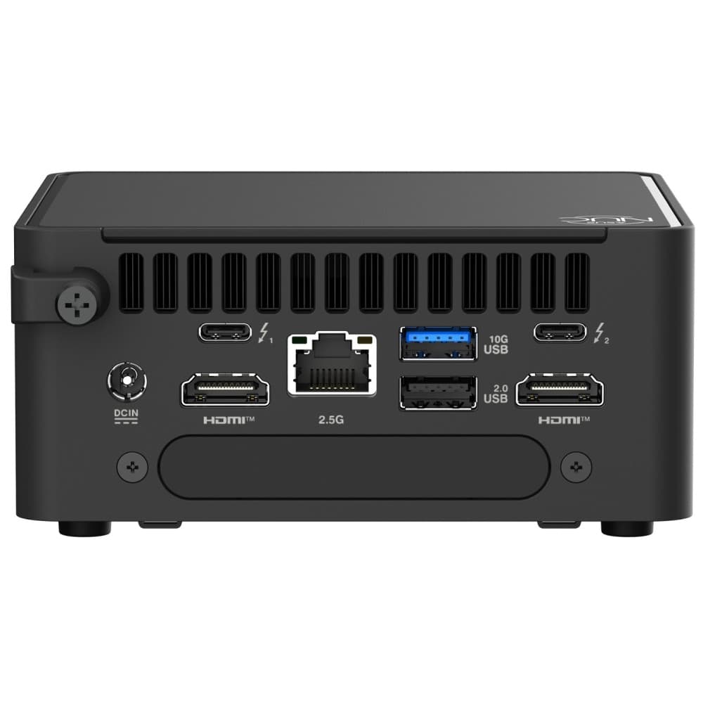 ASUS NUC 15 Pro Tall Barebone Kit RNUC15CRHI300003 Intel Core 3 100U No RAM No Storage No OS UK Cord Mini Desktop PC - Image 3