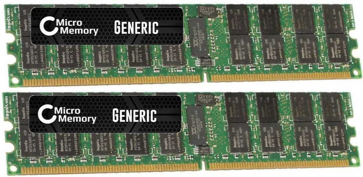 CoreParts MMD8752/8GB 8GB (2 x 4GB) DDR2 667MHz ECC Registered DIMM Memory Kit for Dell