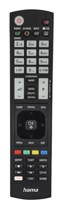 Hama 00221061 Replacement Remote Control for LG TVs, IR, Learning Function thumbnail 2