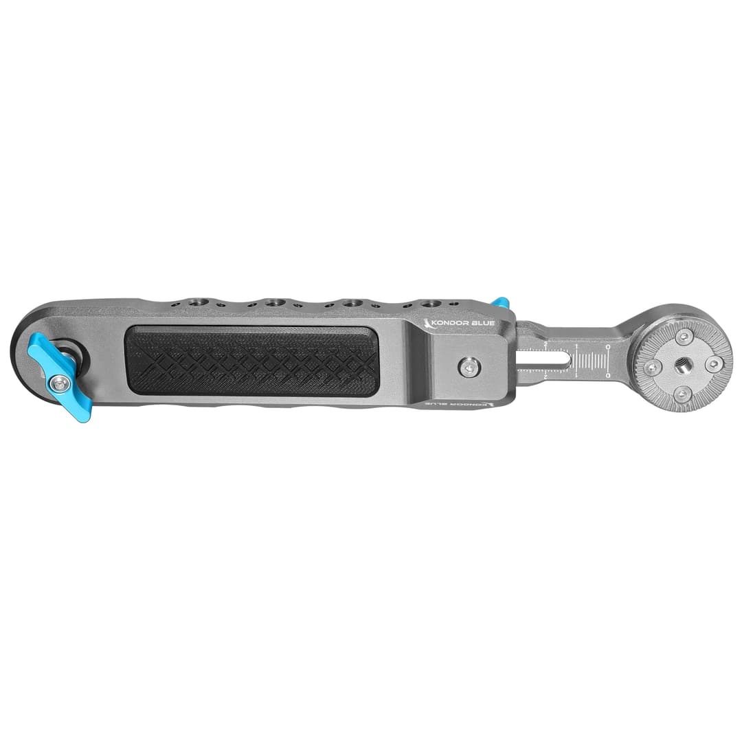 KONDOR BLUE | Pro Rosette Reversible Extension Arms (Set) | Durable, Lightweight & Stable with 12+ Accessory mounting Locations | Space Gray - Image 4