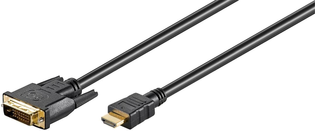 Microconnect HDMI to DVI-D (24+1) Dual-Link Cable 5m - Image 1