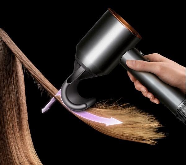 Dyson Supersonic Nural HD16 Hair Dryer Quick, Intelligent Drying for All Hair Types Onyx-Gold - Image 7
