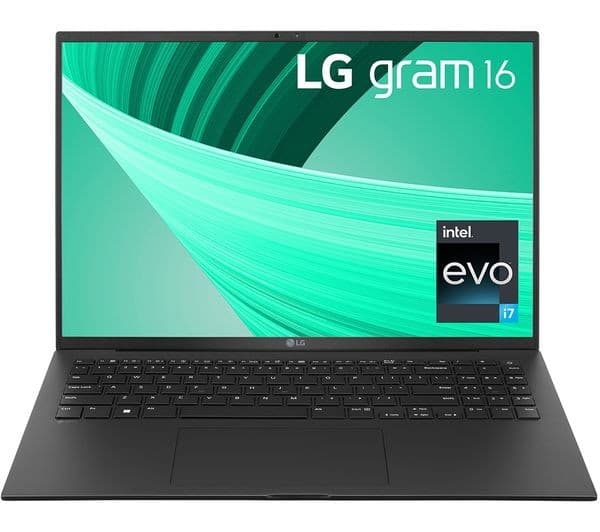 LG gram 16 16Z90R-K.AA78A1 16" Laptop - Intel® Core™ i7, 16GB RAM, 1 TB SSD, Black