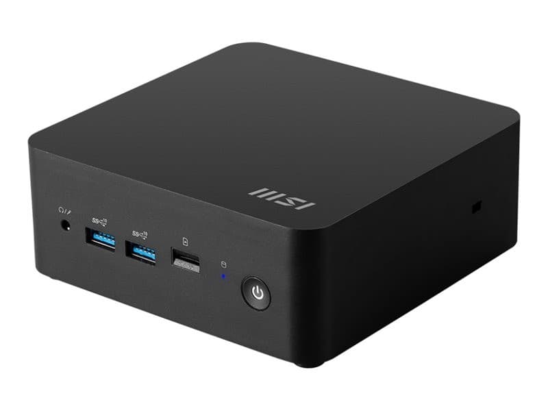MSI Cubi NUC 1M I7 150U BB Barebone Mini PC - Intel Core 7 150U 1.8 GHz - NO RAM (0 GB), NO Storage (no HDD), NO OS - Image 1