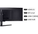 Acer Predator X49X 49" Curved QD-OLED Gaming Monitor, Dual QHD 5120 x 1440, 240Hz - Black thumbnail 8