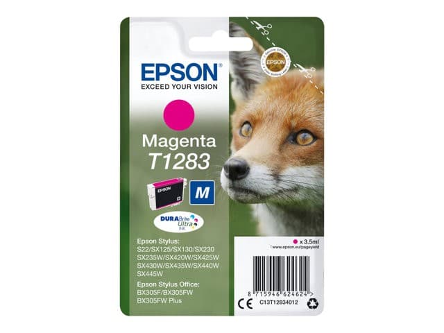 Epson T1283 - M size - magenta - original - ink cartridge
