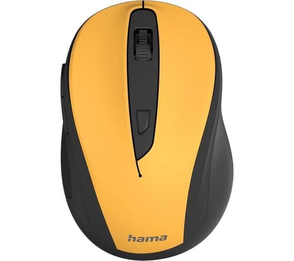 Hama MW-400 V2 Wireless Optical Mouse - Yellow - Image 1
