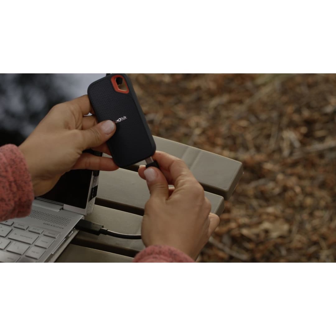 SanDisk Extreme Portable SSD V2 USB 3.2 Gen 2 Black - 1TB - Image 4
