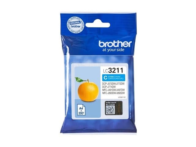 Brother LC3211C - cyan - original - ink cartridge - Image 4