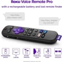 Roku Voice Remote Pro Rechargeable Voice Control Remote thumbnail 2