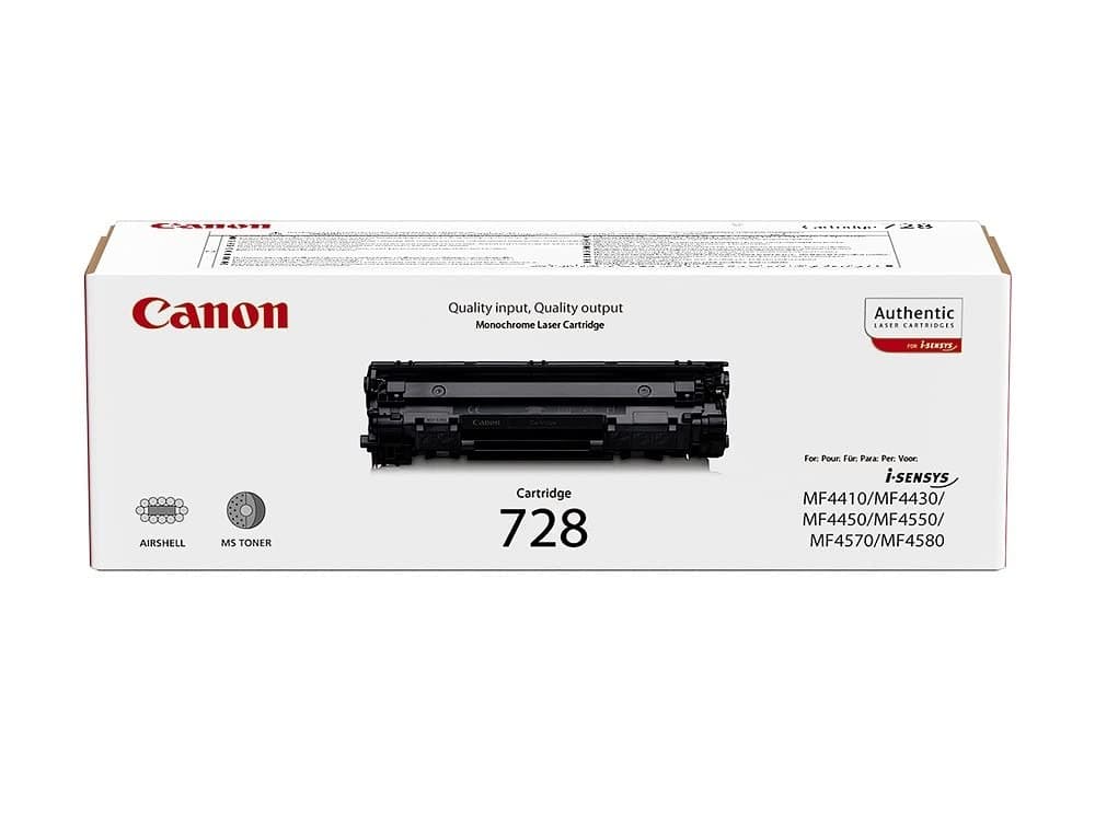 Canon CRG 728 Toner Cartridge - Black - Image 1